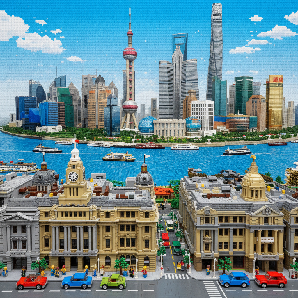 乐高城市景观